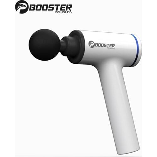 Booster S2 Electric Massage Gun Body Massager Pain Therapy Handheld Muscle Stimulation Relaxation with Metal Heads For Fitness