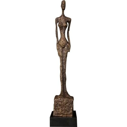 Room decoration Bronze statue Giacometti figure decorative statue sculpture