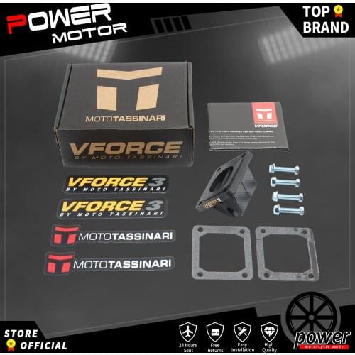 Motorcycle Carbon Fiber V-FORCE 3 Reed Valve Kit for Yamaha Intake Reed Valve v3144 RXZ-D Y15ZR RXZ Y15ZR RX115 Vintage