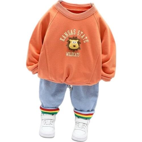 Autumn Winter Newborn Clothes Suit Fashion Long Sleeve Baby Boys Girls Clothes Children Baby Tracksuit Sets for Toddler Clothing