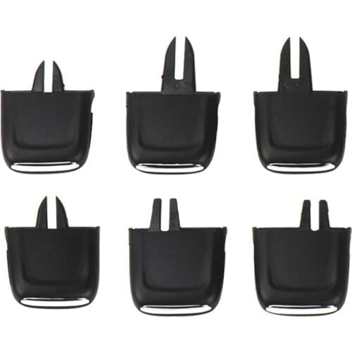 A/C AC Air Conditioning Vent Outlet Tab Clip Repair Kit for Buick LaCrosse 2016-2021 Black ABS Front /Front Center/Rear Center
