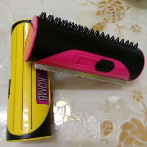 Pet Dog Hair Comb Lint Roller Dog Cat Puppy Cleaning Brush Cats Hair Sofa Carpet Cleaner Brushes Pet Supplies Comb