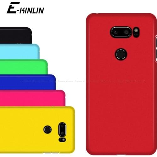 Ultra Thin Matte Hard Phone Case For LG V50 V40 V30 V30S Plus ThinQ 5G V20 V10 Plastic Full PC Back Cover