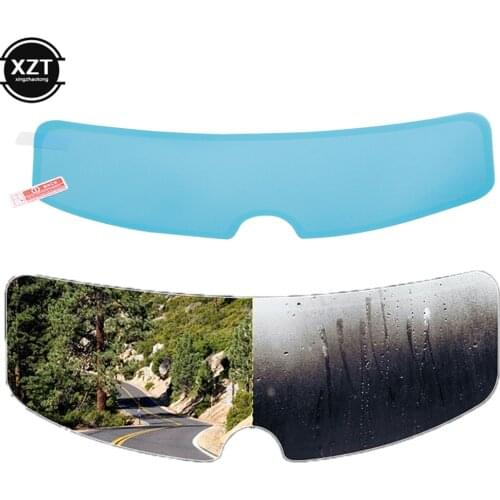 Universal Motorcycle Helmet Optional Clear Rainproof Film Anti Rain Clear Anti-Fog Patch Screen for K3 K4 AX8 LS2 HJC MT Helmets