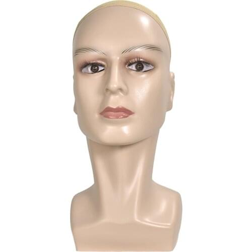 High Grade Male Mannequin Head For Hat/ Wig/ Headphones Display Manikin Heads Model