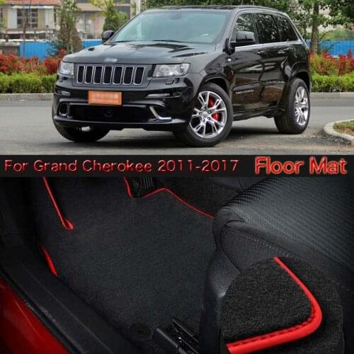 High Quality Soft Nylon Custom Made Non Slip Heavy Duty Floor Carpet Mat Rugs For Jeep Grand Cherokee 2011-2017