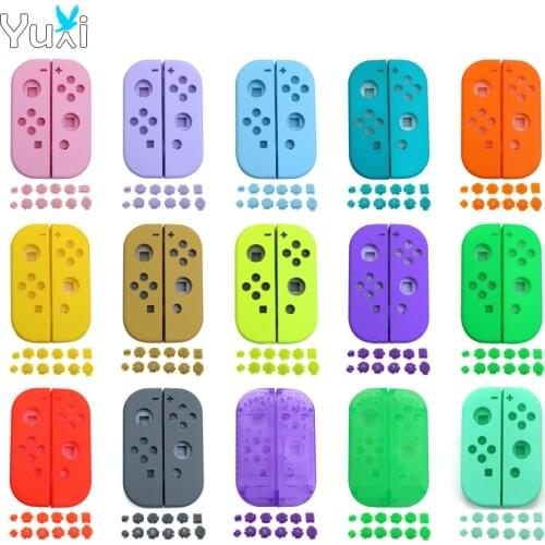 YuXi 15 Colors For Nintend Switch NS Joy-Con Joycon Controller Replacement Housing Shell Case with ABXY Buttons Kit