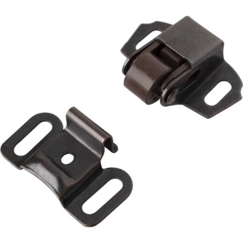 1 Set Home Cabinet Catches Spring Door Catches Door Clip Kitchen Cupboard Suction Closet Spring Buckle Catches Damper Buffer