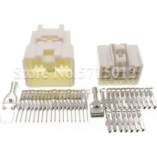 19 Hole 7282-1194 7283-1194 Auto Car Electric Connector Wire Cable Female Male Sockets