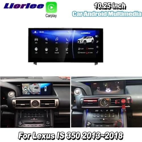 For Lexus IS350 2015-2018 Car Android Multimedia Carplay GPS Navi Navigation Player Radio Stereo WiFi DVD HD Screen