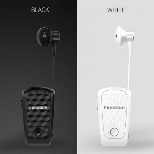 FineBlue FQ-10 Pro Bluetooth earpiece Super Collar Clip Wireless Head Phones Bluetooth Earphones 10 hours talking Handsfree