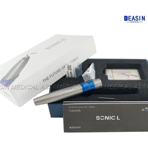 Double fiber optic LED dental air scaler for Kavo coupler sonic L with coupling
