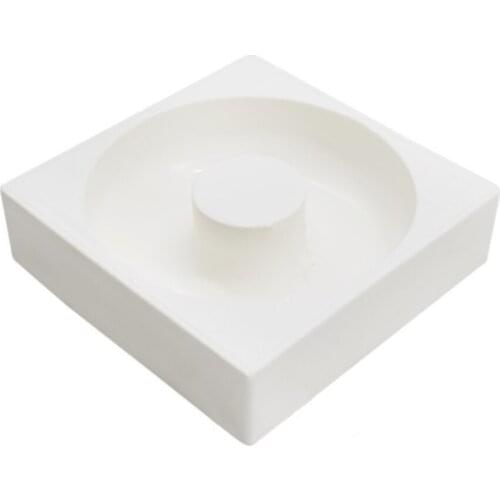 Cake Mold Silicone Non-stick Tools Home Muffin Chocolate Mousse Mould 195 X 50mm For Dishwashers Large Easy To Use White Kitchen