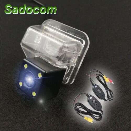 HD Car CCD Night Vision Backup Rear View Camera Waterproof Parking Assistance For Mazda 3 Mazda 6 CX-9 CX-7 CX-5 Besturn X80 B50