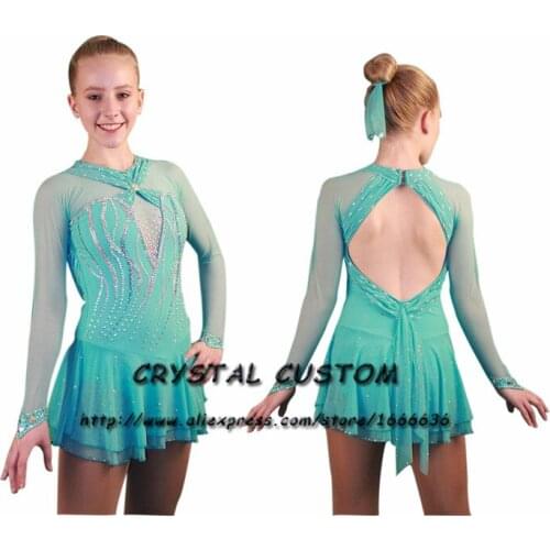 Custom-Made Figure Skating Dress Adult New Brand Figure Skating Dresses For Competition DR4741