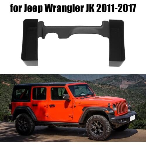 For Jeep Storage Organizer Tray for Jeep Wrangler JK 2011-2017 4-Doors Gear Shift Storage Organizer Box Gear Shifter Side Tray