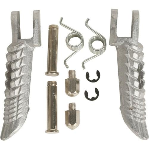 Aluminum Rear Front Footrests Foot Pegs For Suzuki GSXR 600 GSX-R 750 2006-2018 17 16 B-KING 2008-2013