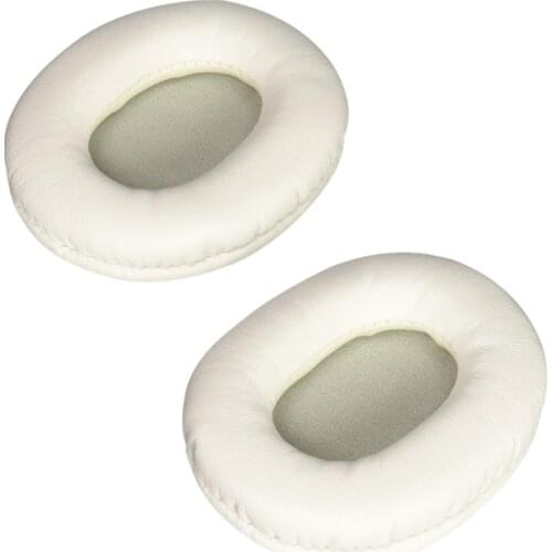 Soft Foam Ear Pads Cushions for Audio-Technica ATH-M50X M30X M40X Headphones White Black Earpads