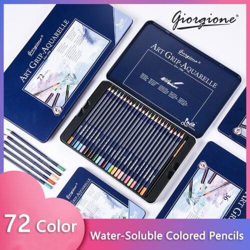 Colored Sketching Pencils Set 12/24/36/48/72 Color Professional Coloring Drawing Art Pencils Crayon School Supplies Stationery