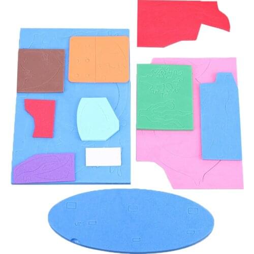 EVA DIY Stickers Baby Animal 3D EVA Foam Sticker Puzzle for Kids Children Early Learning Education Toys