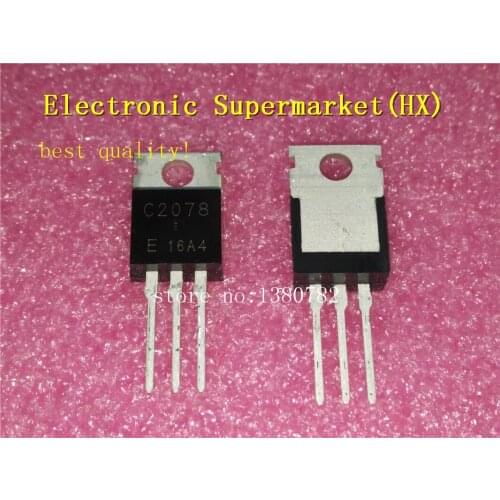 New original 50pcs/lots 2SC2078 C2078 TO-220 IC In stock
