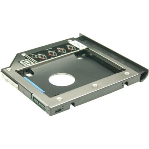New dedicated 2nd HDD SSD Caddy for Asus A555 K555 FL5600 FL5800 X554 F554 X555 F555 Hard Drive Case With bezel