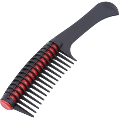 Salon Barber Anti Splicing Hair Treatments Coloring Comb Heat Resistant Plastic Comb Barbershop Hair Styling Tools