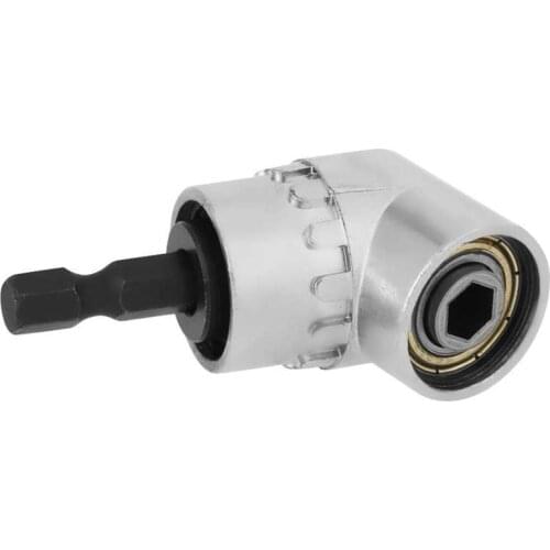 1/4 105° Angle Hex Extension Drill Bit Adjustable Screwdriver Socket G