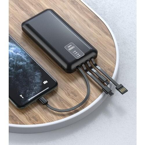 10000mAh Power Bank Mobile Phone Portable Charger For iPhone 11 Samsung S9 Xiaomi Powerbank External Battery 10000 mAh Poverbank