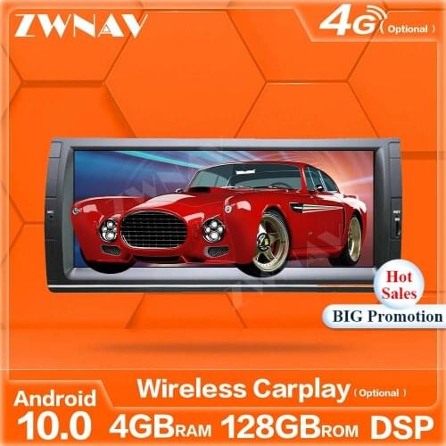 128GB Carplay Android 10 player For BMW E53 1999 2000 2001 2002 2003 2004 2005 GPS Auto Audio Radio Music stereo BT head unit