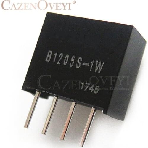 5cps/lot B1205S-1W module B1205S-1WR2 B1205S-1W B1205S SIP-4 DC-DC 12V 5V In Stock