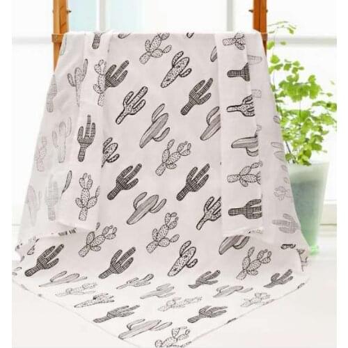 Promotion! 120*120cm Baby Swaddle Wrap Soft Envelope For Newborn Baby Blanket Swaddle Owl Sleeping Bag Muslin Swaddle Blankets