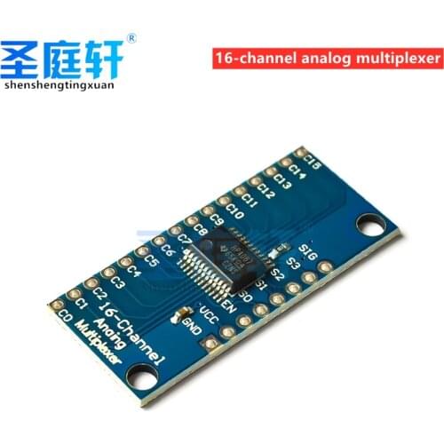 CD74HC4067 High-speed CMOS 16-channel analog multiplexer Analog/Digital