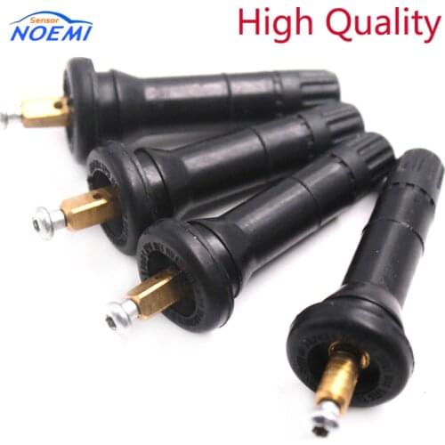 YPCQZS 4PCS/Lot Tire Pressure Sensor TPMS TPS Valve Stem Schrader Complete Kit For Buick Opel Ford FOR EV6T-1A180
