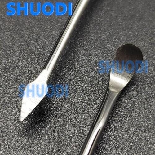 Double Ends Dental Implant Periosteal Elevator G Type Dental Seperator Tool Dentist Surgery Sinus Lift Stainless Steel