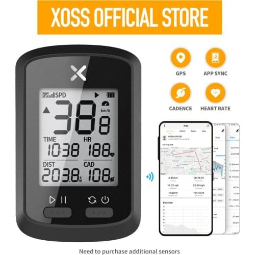 GPS Bike Computer Speedometer Waterproof Road Bike MTB Bicycle Bluetooth Computer Speedmeter Speed Cadence Sensor ANT