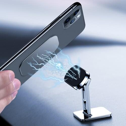 Creative Car Phone Holder Car Multi-function Magnet Sucker Mini Strip Holder In Car Mobile Phone Holder Stand Universal
