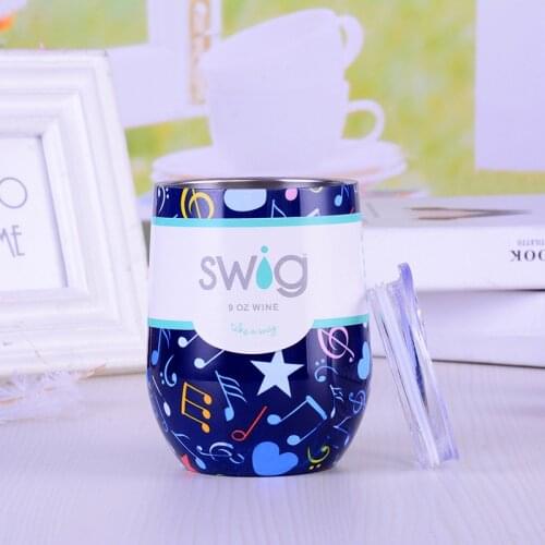 9oz Mug Coffee Cup Stainless Steel Thermal Cup Wine Double Wall Vacuum Insulated Drinking Coffee Cups Drinkware Mugs