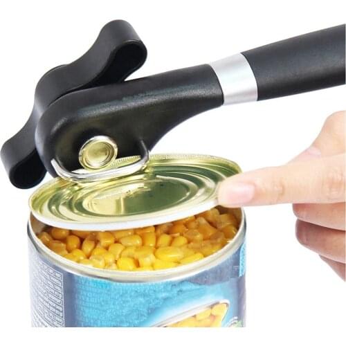Kitchen Gadgets Manual Can Opener Stainless Steel Bottle Openers Professional Ergonomic Jars & Tin Opener for Cans Kitchen Tools