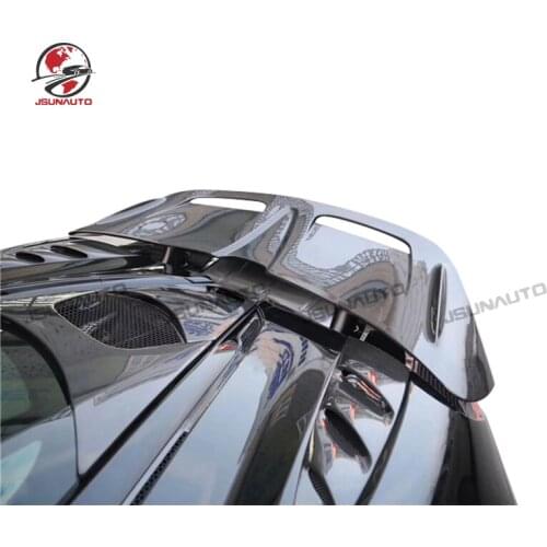 M Style Forged Carbon Fiber Car Rear Wing Trunk Lip Spoiler For Mclaren 720 Coupe 720S Coupe Spider Spoiler