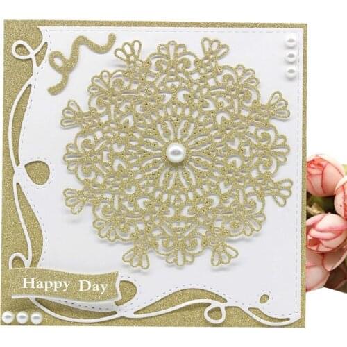 YPP CRAFT Flower Doily Metal Cutting Dies Stencils for DIY Scrapbooking/photo album Decorative Embossing DIY Cards