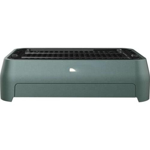 Multi-functional household electric grill less smoke barbecue electromechanical barbecue pan not stick to the grill