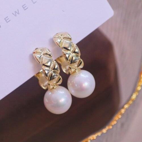 Trendy Simulation Pearl Drop Earrings For Women Wedding Bridal Elegant Statement Earrings Brincos Jewelry Accessory Gifts
