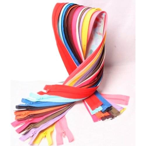 3 70 Cm Open Nylon Zipper Clothes Jacket Jacket Down Jacket Nylon Teeth Open Tail Clothing Accessories
