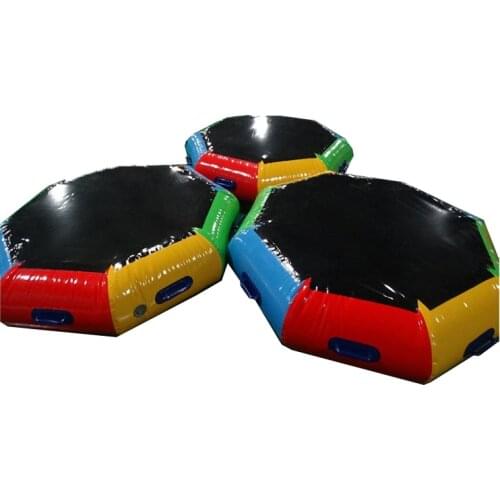 Water sports equipment inflatable fun sports game toy play equipment inflatable jump trampoline