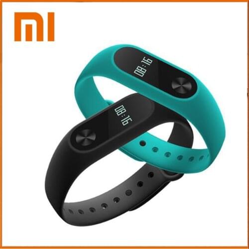 Original Xiaomi Mi Band 2 Smart Bracelet OLED Screen Fitness Bracelet Heart Rate Monitor Wristband Watch For Android IOS Phones
