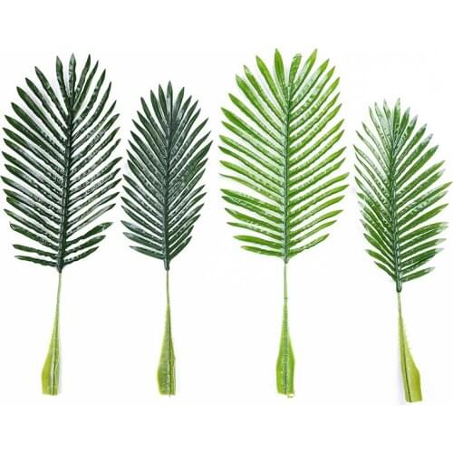 Simulation Sunflower Leaf Shooting Photography Props Coconut Leaf Plant Glue Flower Arrangement