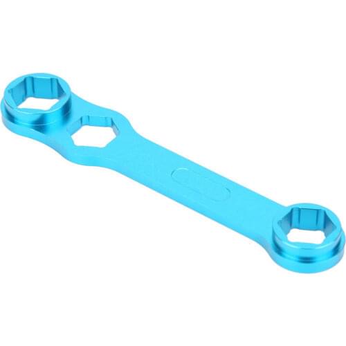 Fishing Reel Maintenance Tool Aluminium Alloy DIY Casting Fishing Reel Wrench Fishing Wheel Spanner For 10.0/10.2/11mm Crank Nut
