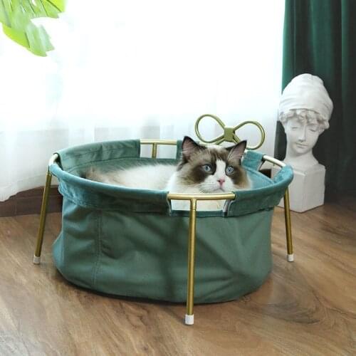 Cat Kennel Dog Bed Removable And Washable Cat Litter Mat Hammock מיטה לחתול Sleeping Bag Pet Supplies Coussin Pour Chien
