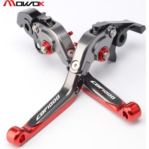 For HONDA CBF1000 2006-2009 cbf 1000 Folding Extendable Adjustable CNC Aluminum Brakes Clutch Levers